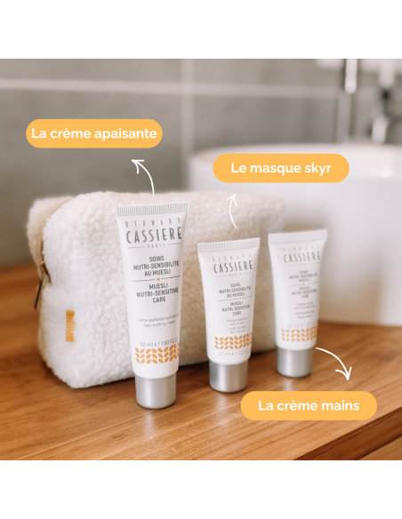 Trousse ma routine apaisante protectrice