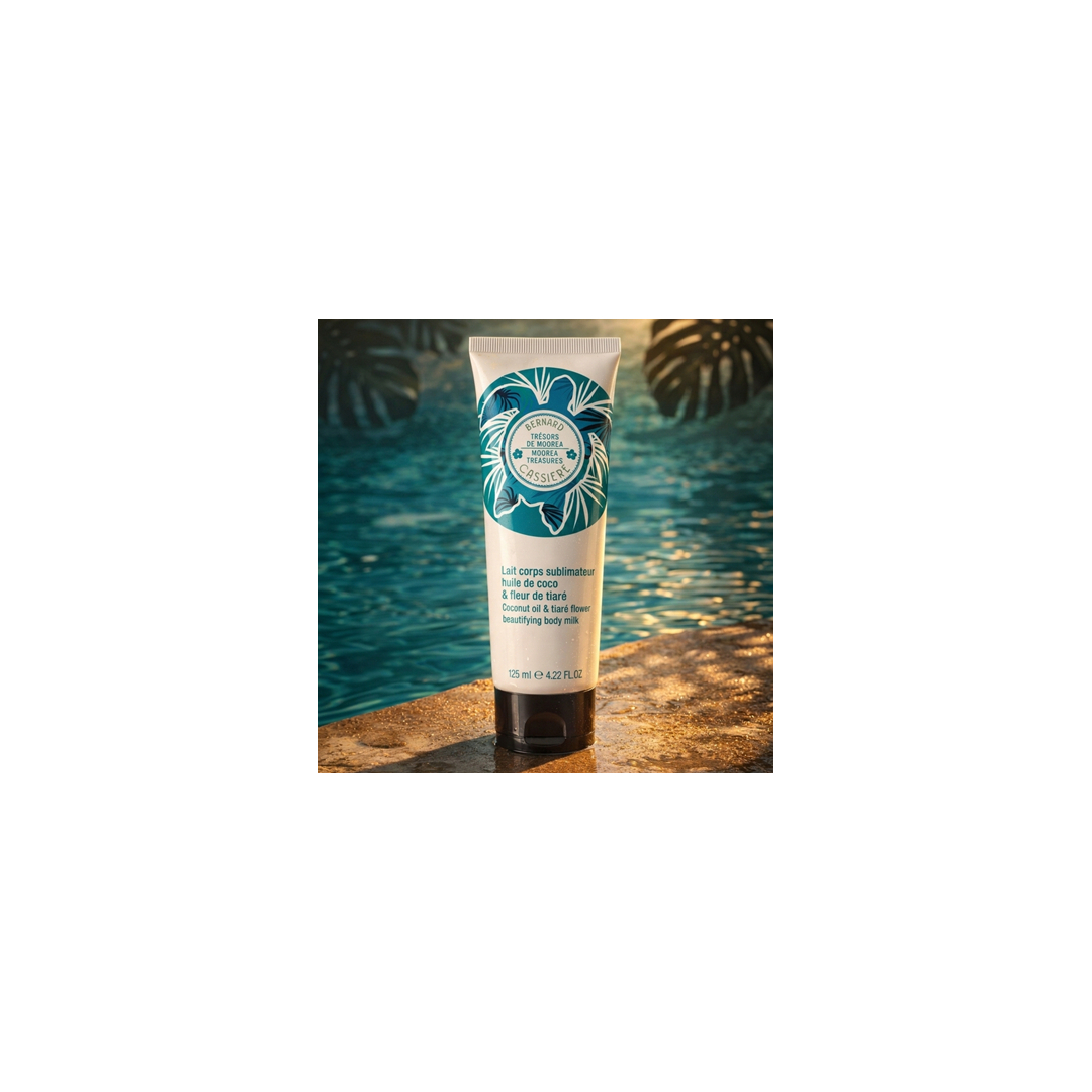 Coconut oil & tiaré flower beautifying body milk - Bernard Cassière