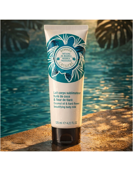 Coconut oil & tiaré flower beautifying body milk - Bernard Cassière